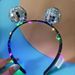New Hot Selling Disco Mirror Ball Headband Disco Ball Silver LED Luminous Headband Disco Luminous Headband_ipsvogv.com