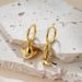 Women’s Jewelry Set Fashion Gold Cowboy Boots Hat Zircon Earrings Asymmetrical Pendant Earrings_ipsvogv.com