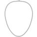 Three-Prong Tennis Necklace 4mm Hip-Hop Copper Inlaid Zircon Light Luxury Jewelry Trend_ipsvogv.com