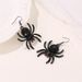 creative spider earrings nightclub exaggerated animal earrings female earrings Gothic style Halloween jewelry_ipsvogv.com