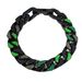 Men's Jewelry Black And Green Cuban Bracelet Jewelry Hip Hop Personality Green Ghost Diamond Necklace Bracelet Men And Women All Match Jewelry Set_ipsvogv.com