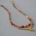 Autumn Winter Niche Design China-Chic New Chinese Style Maillard Literature And Art Real Stone Beaded Double Layered_ipsvogv.com
