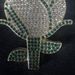 Long Layered Hip-Hop Men's Cuban Chain Fashion Cool Full Diamond Flower Pendant Necklace_ipsvogv.com