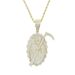 Men's Jewelry Grim Reaper Zircon Pendant Fashion Trend Inlaid Zircon Necklace_ipsvogv.com