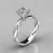 Cao Shi Rose Gold Princess Square Diamond Ladies' Ring Hot Selling Jewelry_ipsvogv.com