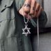 Military brand six Star Necklace keel chain men's fashion women's hip hop street fashion jewelry Korean fashion_ipsvogv.com