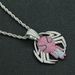 Hip hop personality full diamond spider shaped pendant necklace men and women trendy hoodies, fashionable long chain for_ipsvogv.com