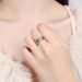 New Creative Diamond Set Copper Jewelry Octagonal Interwoven Women's Classic Zircon Ring_ipsvogv.com