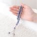 Muslim 33 oval laser Islamic architectural pattern Muslim prayer beads Africa Middle East tree of life pendant Prayer beads_ipsvogv.com