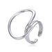 Unisex Jewelry Fashion Simple Color Preserving Multi Layer Exaggerated Irregular Ring Opening Adjustable Unisex Hand Jewelry Net Celebrity_ipsvogv.com
