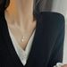 S Pure Silver Butterfly White Jade Marrow Necklace For Women, Niche, Light Luxury Temperament, High-end Feeling, New_ipsvogv.com