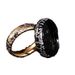 Titanium steel ring Retro trendy men's cracked pattern ring National trend stainless steel jewelry_ipsvogv.com