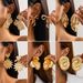 Ins Liquid Metal Irregular Folded Flower Sweet Cool Personalized Bow Earrings_ipsvogv.com