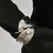 Fashionable Metallic Texture Linen Bracelet, Exaggerated Pleated Leaf-shaped Bracelet_ipsvogv.com