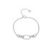 Women's Jewelry Titanium Steel Inlaid Concave Bracelet Hand Jewelry Stainless Steel Non Fading Ins Texture Multi Color Matching_ipsvogv.com