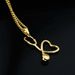 Titanium Steel Stethoscope Pendant Hip Hop Titanium Steel Necklace Personality Male And Female Couple Jewelry_ipsvogv.com