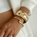 Punk Wide Women's Heavy Design Ring Exaggerated Thread Twist E Bracelet_ipsvogv.com