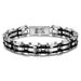 Women's Jewelry Fashion Stainless Steel Bracelet Punk Multi Layer Simple Versatile Silicone Bracelet_ipsvogv.com