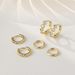 Drop Earrings Real Gold Brass Electroplating Fashionable And Versatile Style Zircon Diamond_ipsvogv.com