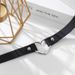 Rock Punk Street Photo Nightclub PU Leather Dark Heart Series Short Collarbone Neck Collar Chain_ipsvogv.com