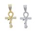 Hip Hop New Snake Cross Pendant Fashion Trend Inlaid Zircon Men's Necklace_ipsvogv.com