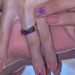 Silver Purple Zircon With Soul, Luxurious Temperament, Index Finger Ring, Exquisite And Versatile Design, Tail Ring_ipsvogv.com