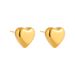 Women’s Jewelry Set Fashion Jewelry Stainless Steel Gold Polished Love Earrings Fashionable Temperament Heart Shaped Earrings_ipsvogv.com
