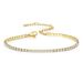 Women’s Jewelry Set Fashion Hot Selling Zircon Anklet For Women Popular InSingle Row Full Diamond Real Gold Plated Tennis Chain Fashionable Jewelry_ipsvogv.com