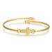 Titanium Steel Bracelets Men And Women Stainless Steel Cross Bracelet Jewelry Wholesale Open Adjustable Bracelet_ipsvogv.com