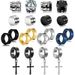 simple fashion earrings without earholes magnet earrings trendy excellent titanium steel earrings_ipsvogv.com