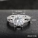 Luxurious Zircon Stone Diamo Proposal, Engagement Couple Ring as a Commemorative Gift for_ipsvogv.com