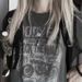 Metal Hip-hop Trampoline, Internet Celebrity Instagram Style Portrait, OT Buckle Pendant, Collarbone Chain, Multi-layer_ipsvogv.com