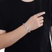 Unisex 15mm Wide 8 Character Infinite Chain Rose Gold Two Color Cuban Chain Micro Inlaid Zircon Trendy Hip Hop Bracelet_ipsvogv.com