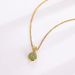 Simple Temperament Imitates Hotan Jade Titanium Steel Necklace, Women's Luxury, High Level Sense, Net Red Fashion,_ipsvogv.com