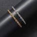 5mm Stainless Steel Twisted Rope Chain Hip-Hop Twist Ins Style Unisex Couple Bracelet_ipsvogv.com