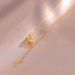 New Live Streaming Tassel Double Ring Pendant Titanium Steel Necklace for Women's Colorless and Minimalist Design_ipsvogv.com
