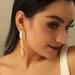 Long Geometric Tassel Gold Versatile Elegant Light Luxury Simple And Stylish 2024 New Drop Earrings_ipsvogv.com