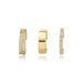 Niche Geometric Japanese And Korean Style Women's Zircon Ear Clips, No Punching, Simple And High End Double Layer Ear Clips_ipsvogv.com