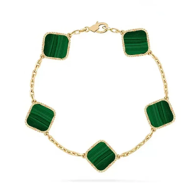 Designer Bracelets Van Bracelet Four Leaf Clover Gold Love Bangle Pendant Sparkg Crystal Dia For Women&girl_ipsvogv.com