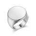 Smooth Ring Retro Men's Ring Simple Smooth Ring Jewelry_ipsvogv.com