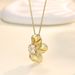 Furong Flower Feeling Light Luxury Necklace Elegant, Fashionable, Versatile, Niche High-end Matte Collarbone Chain For_ipsvogv.com