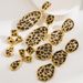 New Leopard Print Simple And Fashionable, Long Alloy Acrylic Exaggerated Earrings, Hot Selling_ipsvogv.com