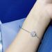 Beautiful Snowflake Invisible Magnetic Buckle Bracelet For Women Element Crystal Bracelet_ipsvogv.com