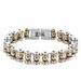Trendy Motorcycle Chain Rock Style Bicycle Men's Hip-Hop Stainless Steel Bracelet_ipsvogv.com