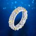 S Pure Silver Full Diamond Cross For Men And Women, Niche Design, High-end Feel, Personalized Light Luxury Ring_ipsvogv.com