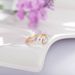 New Fashion heart-shaped zircon ring for women, light luxury, personalized temperament, open ring, fashionable and high-end Feeling ring For Gift_ipsvogv.com