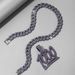 Street Rap Full Diamond 1000 Personalized Hip-hop Niche Design, Digital Pendant, Cuban Chain_ipsvogv.com