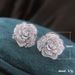 Cao Shi French Celebrity Style Hollow Out Camellia Flower Zircon Earrings Valentine's Day Gift Accessories_ipsvogv.com