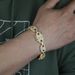 Ins New 12mm Coffee Bean Street Fashion Men's Bracelet Hip Hop Accessories_ipsvogv.com