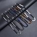 6mm Black Magnet Frosted Bead Necklace, Men's And Women's Natural Stone Couple Accessories_ipsvogv.com